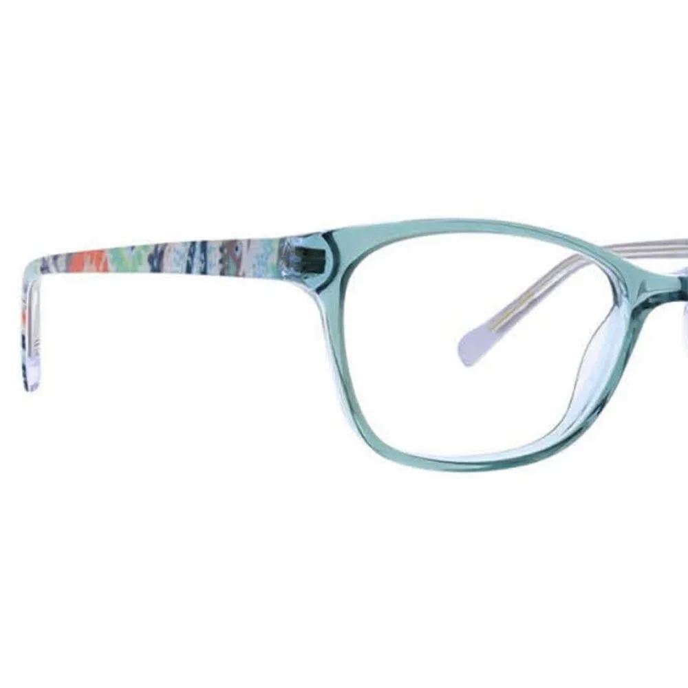 NWT Vera Bradley Suki Citrus Paisley 4916 49mm New Eyeglasses